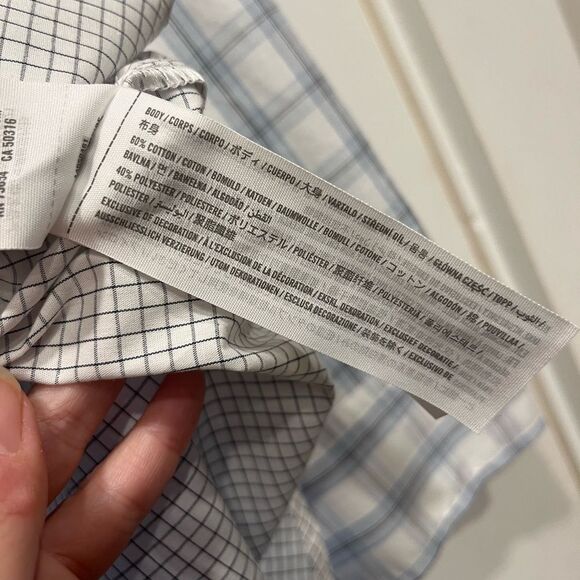 NWT Abercrombie and Fitch‎ women’s oversized button up mixed plaid size S - Picture 6 of 8